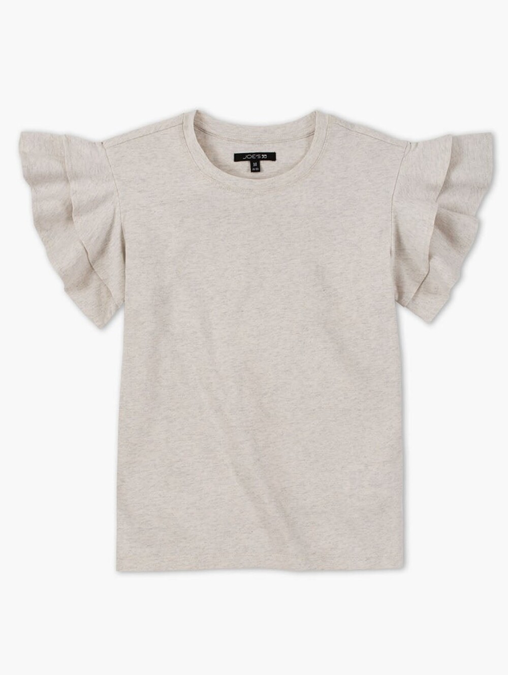 NWT Joe's Jeans Girls' Cream Ruffle Sleeve Top, Medium